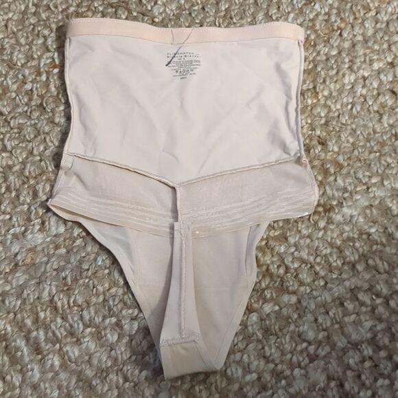 SLIMSHAPER By Miracle Brands Hi-Waist Tummy Tuck Brief Thong SM - Picture 8 of 11